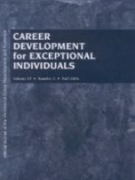 Career_Development_for_Exceptional_Individuals_Journal_Front_Cover Career_Development_for_Exceptional_Individuals_Journal_Front_Cover